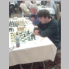 This is a photograph of Greater Knoxville Chess Club member Kipp Bynum playing chess.